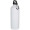 Oregon 750 ml matte RCS-zertifizierte, einwandige Trinkflasche aus recyceltem Edelstahl mit Karabinerhaken, weiß