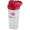 Forza 700 ml Sportflasche mit Shakerball, rot