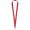 Impey Lanyard mit praktischem Haken, rot