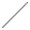 Bleistift mit Radiergummi, grau