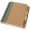 Priestly A6 Recycling Notizbuch mit Stift, heidegrün, natur