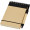 Zuse A7 Recycling Notizblock mit Stift, natur, schwarz