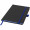 Colour-Edge A5 Hard Cover Notizbuch, schwarz, königsblau