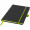 Colour-Edge A5 Hard Cover Notizbuch, schwarz, limone