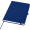 Spectrum A5 Notizbuch mit Hardcover aus recyceltem Material, navy