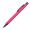 Matter Kugelschreiber mit Metallclip, pink
