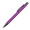 Matter Kugelschreiber mit Metallclip, violett