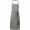 Pheebs 200 g/m² recycelte Schürze, meliertes schwarz