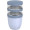 Mepal Ellipse Dreiteiliger, 500 ml + 2 x 200 ml isolierter Lunchpot, blau