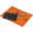 Pieter ultraleichtes und schnell trocknendes GRS Handtuch 50 × 100 cm, orange