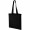 Carolina 100 g/m² Baumwoll Tragetasche 7L, schwarz