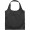 Bungalow faltbare Polyester Tragetasche 7L, schwarz