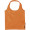 Bungalow faltbare Polyester Tragetasche 7L, orange