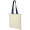 Nevada 100 g/m² Baumwoll Tragetasche 7L, natur, navy