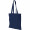 Peru 180 g/m² Baumwoll Tragetasche 7L, navy