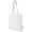 Madras 140 g/m² Baumwoll Tragetasche aus GRS recycelter Baumwolle, 7L, weiß