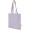 Madras 140 g/m² Baumwoll Tragetasche aus GRS recycelter Baumwolle, 7L, fliederfarben