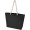 Florida 270 g/m² Strandtragetasche aus recyceltem GRS-Material, schwarz, schwarz