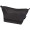 Trip Aware™ Recycelter Reisekulturbeutel 6 L , schwarz