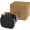 Diya 3W kabelloser Lautsprecher aus recyceltem Kunststoff, schwarz