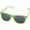 Sun Ray Bambus Sonnenbrille, lindgrün