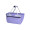 HALFAR® Shopper BASKET, flieder