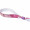 Et vollfarbig bedrucktes Festival-Armband, lila