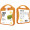 MyKit Zecken Set, orange