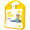 MyKit Kinderreiseset, gelb