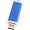 Flat USB-Stick, blau, 1GB
