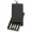 Mini Rotate USB-Stick, schwarz, 1GB