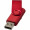 Rotate Metallic USB-Stick, rot, 1GB