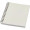 Desk-Mate® A6 farbiges Notizbuch mit Spiralbindung, elfenbeinweiß