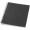 Desk-Mate® A6 farbiges Notizbuch mit Spiralbindung, schwarz