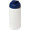 Baseline Rise 500 ml Sportflasche mit Klappdeckel, weiß, blau