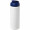 Baseline Rise 750 ml Sportflasche mit Klappdeckel, weiß, blau