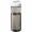 H2O Active® Base Tritan™ 650 ml Sportflasche mit Klappdeckel, holzkohle, weiß