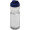 H2O Active® Base Tritan™ 650 ml Sportflasche mit Klappdeckel, transparent klar, blau