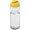 H2O Active® Base Tritan™ 650 ml Sportflasche mit Klappdeckel, transparent klar, gelb