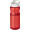 H2O Active® Base Tritan™ 650 ml Sportflasche mit Ausgussdeckel, rot, weiß