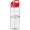H2O Active® Base Tritan™ 650 ml Sportflasche mit Ausgussdeckel, transparent klar, rot
