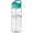 H2O Active® Base Tritan™ 650 ml Sportflasche mit Ausgussdeckel, transparent klar, aquablau