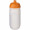 HydroFlex™ Clear 500 ml Squeezy Sportflasche, orange, klar mattiert