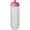HydroFlex™ Clear 750 ml Squeezy Sportflasche, rosa, klar mattiert