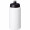 Baseline Recycelte Sportflasche, 500 ml, weiß, schwarz