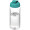 H2O Active® Octave Tritan™ 600-ml-Sportflasche mit Klappdeckel, transparent klar, aquablau