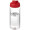 H2O Active® Octave Tritan™ 600-ml-Sportflasche mit Klappdeckel, transparent klar, rot