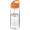 H2O Active® Octave Tritan™ 600 ml Sportflasche mit Ausgussdeckel, transparent klar, orange