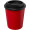 Americano® Espresso 250 ml recycelter Isolierbecher, rot, schwarz