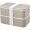 MIYO POP 700 + 700 ml doppelschichtige Lunchbox, sandstone
